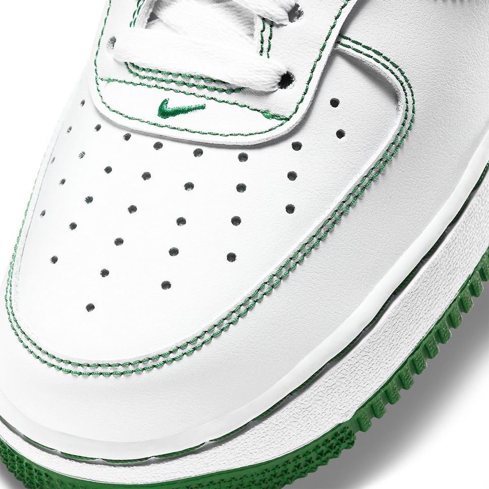 Nike】Air Force 1 Low Stitch “White/Pine Green”が国内1月13日より 