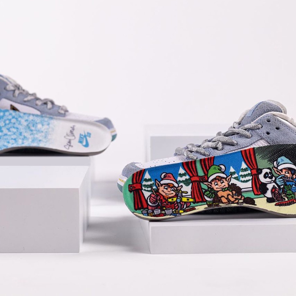 Nike SB × Sean Cliver】Dunk Low Pro QS “Holiday Special”が国内12月 ...