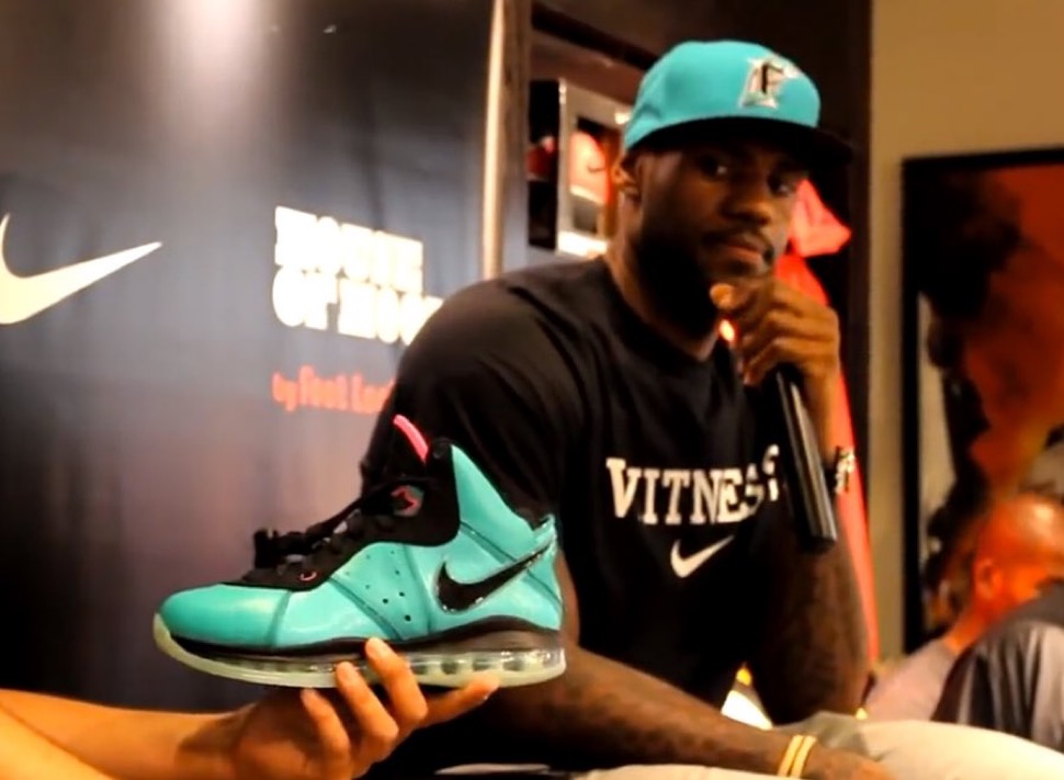 Nike】LeBron 8 QS “South Beach”が海外2021年7月10日に復刻発売予定