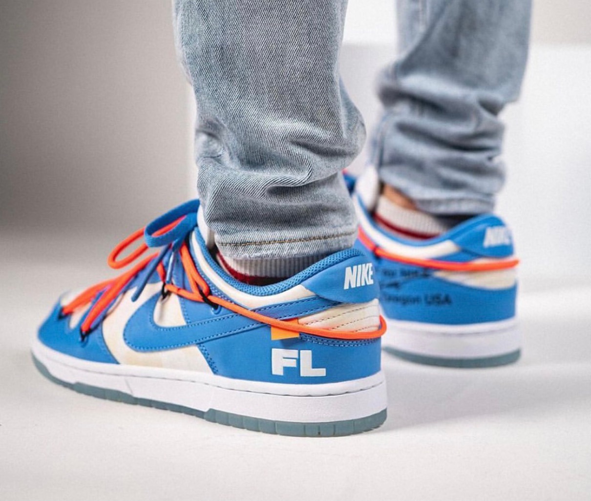 Off-White × Futura Laboratories × Nike Dunk Low F&Fが4月5日から4月