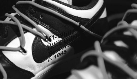 【Nike × Off-White】Dunk Low “Black”が2021年秋に発売予定