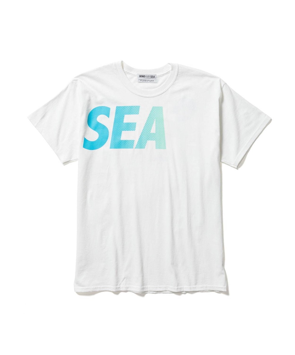 WIND AND SEA × FLAGSTUFF｜デカSEAビッグロゴフーディLキムタク ...