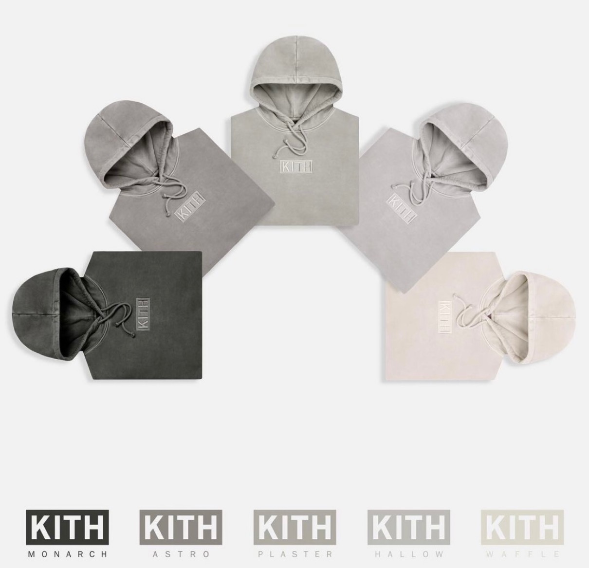 Kith】全30色 “The Palette” Box Logoフーディーが11月30日に発売予定 ...