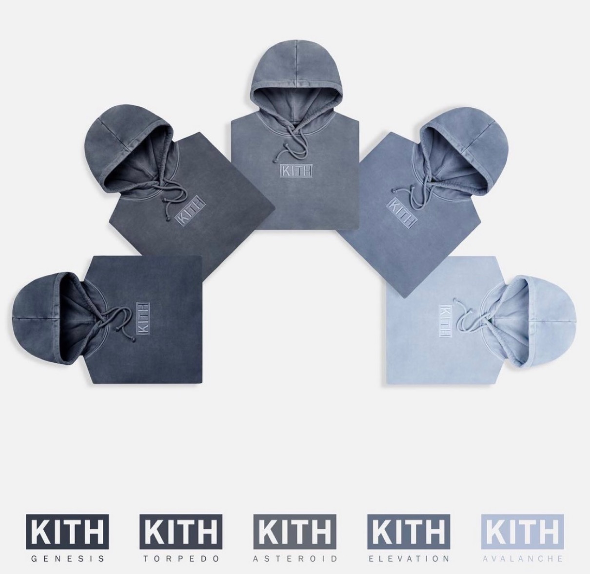 Kith】全30色 “The Palette” Box Logoフーディーが11月30日に発売予定 