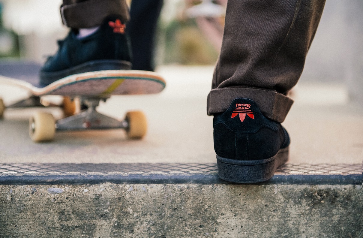 adidas Skateboarding × THRASHER】TYSHAWN & SUPERSTAR ADVが国内11月