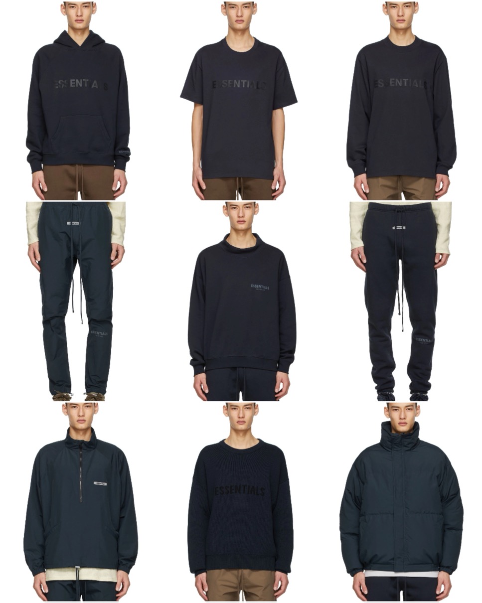 Fear of God ESSENTIALS】2020 Fall Collectionが国内11月24日に発売 