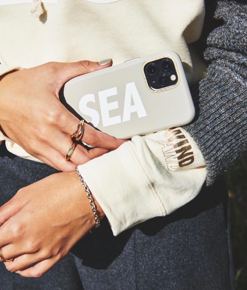 CASETIFY X wind and sea TOTE BAG Sand