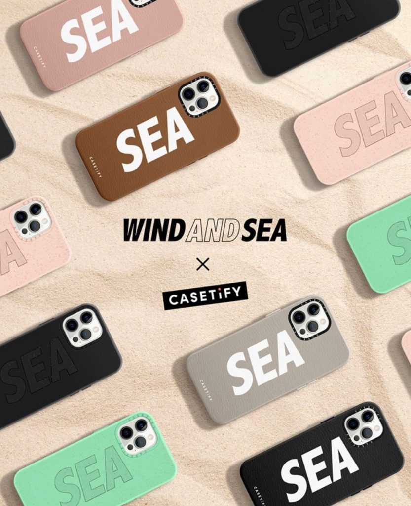 WIND and  SEA casetify iPhone