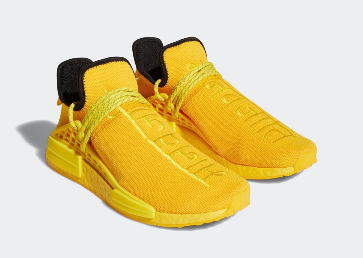 Pharrell Williams × adidas】Hu NMD “Yellow”が国内11月7日に発売予定 