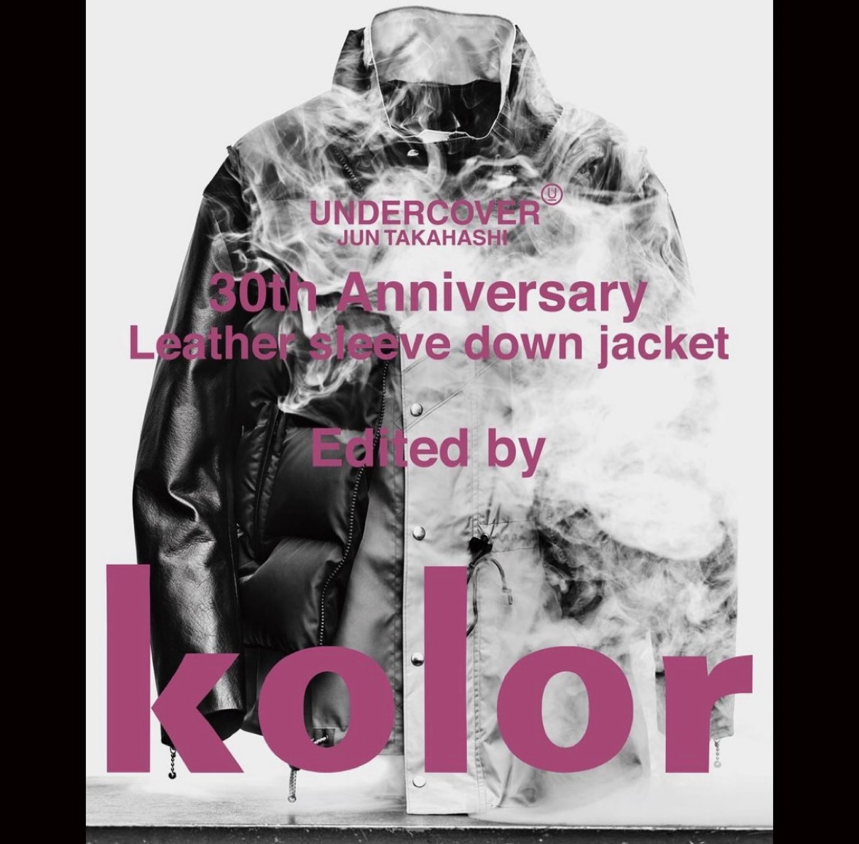 UNDERCOVER】30周年を記念したコラボレザースリーブダウンジャケットが 
