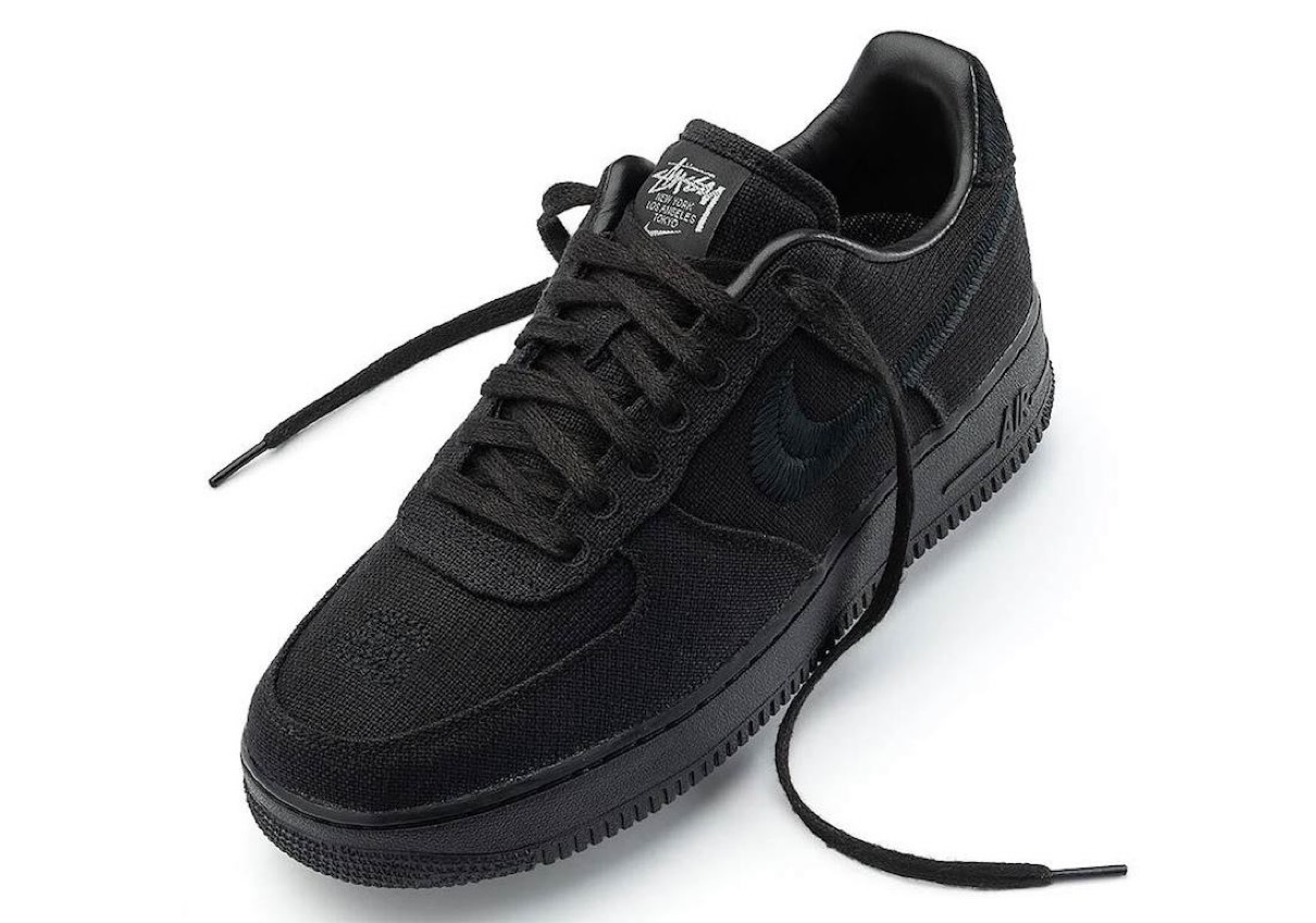 Stüssy × Nike】Air Force 1 Low “Black” & “Fossil Stone”が国内12月 