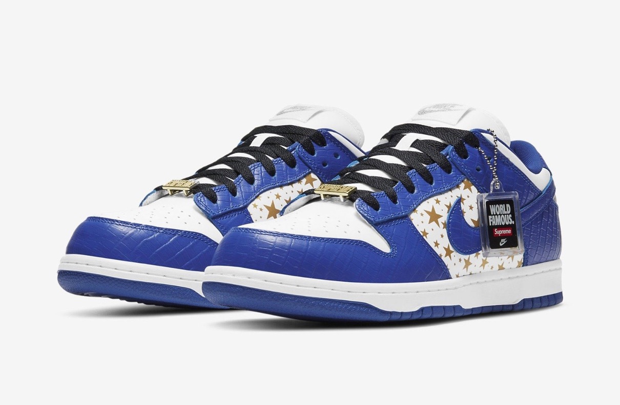 Supreme Nike sb dunk low blue 青 28.0cm