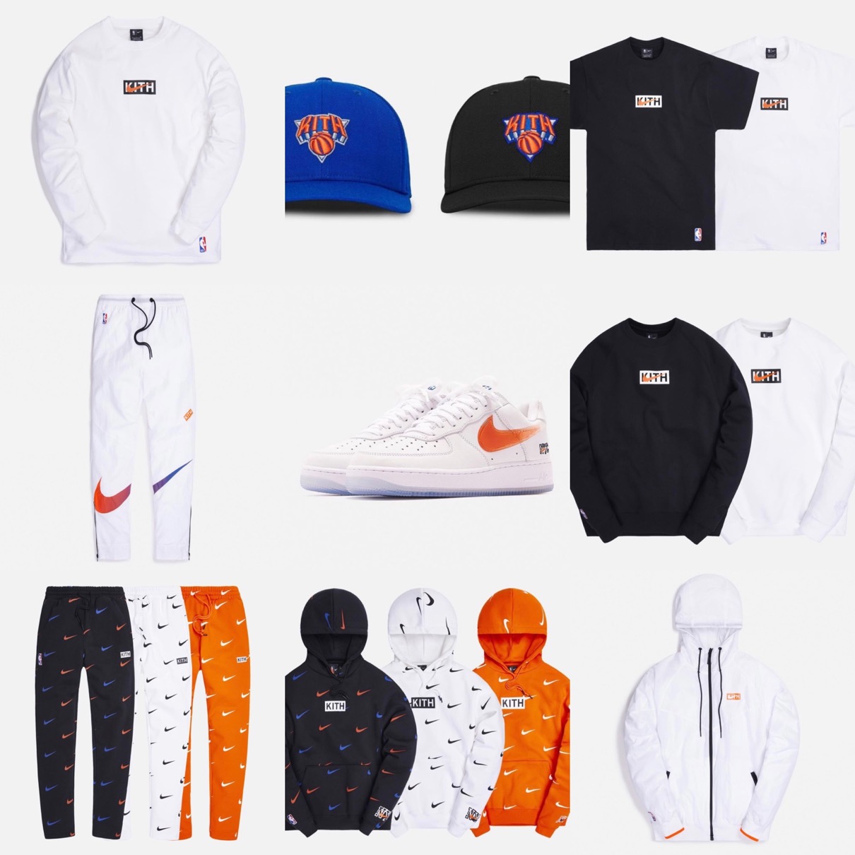 Nike × Kith】Air Force 1 Low “NYC Knicks”が国内12月18日に発売予定 