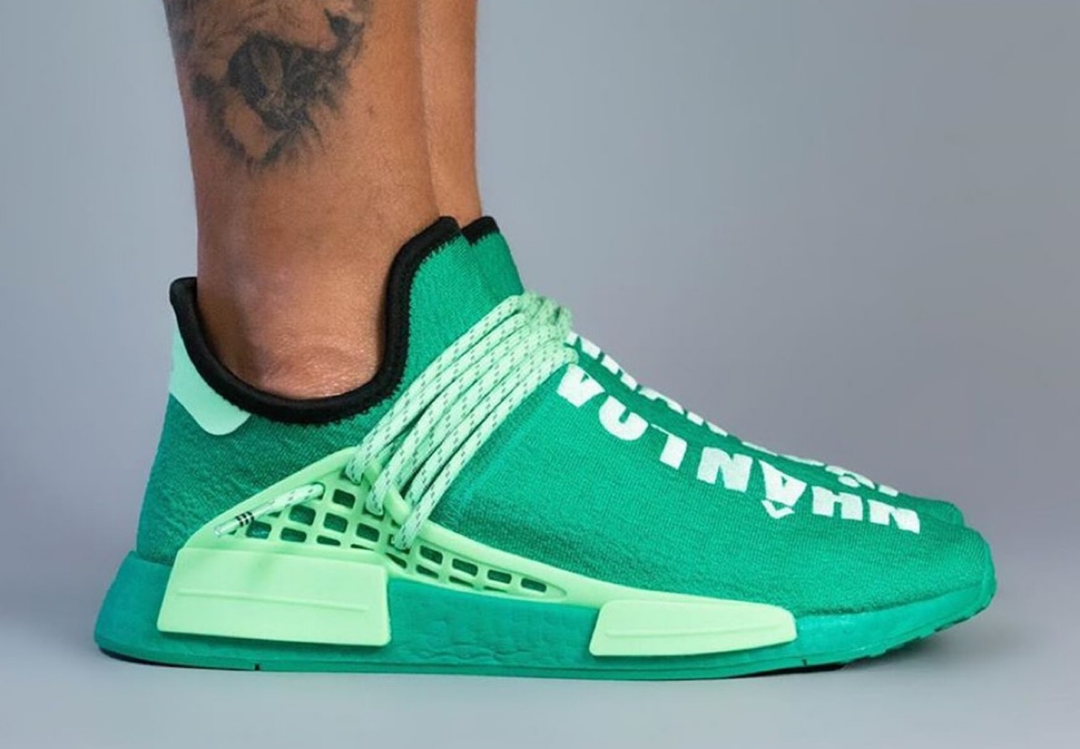 adidas pharrell hu green