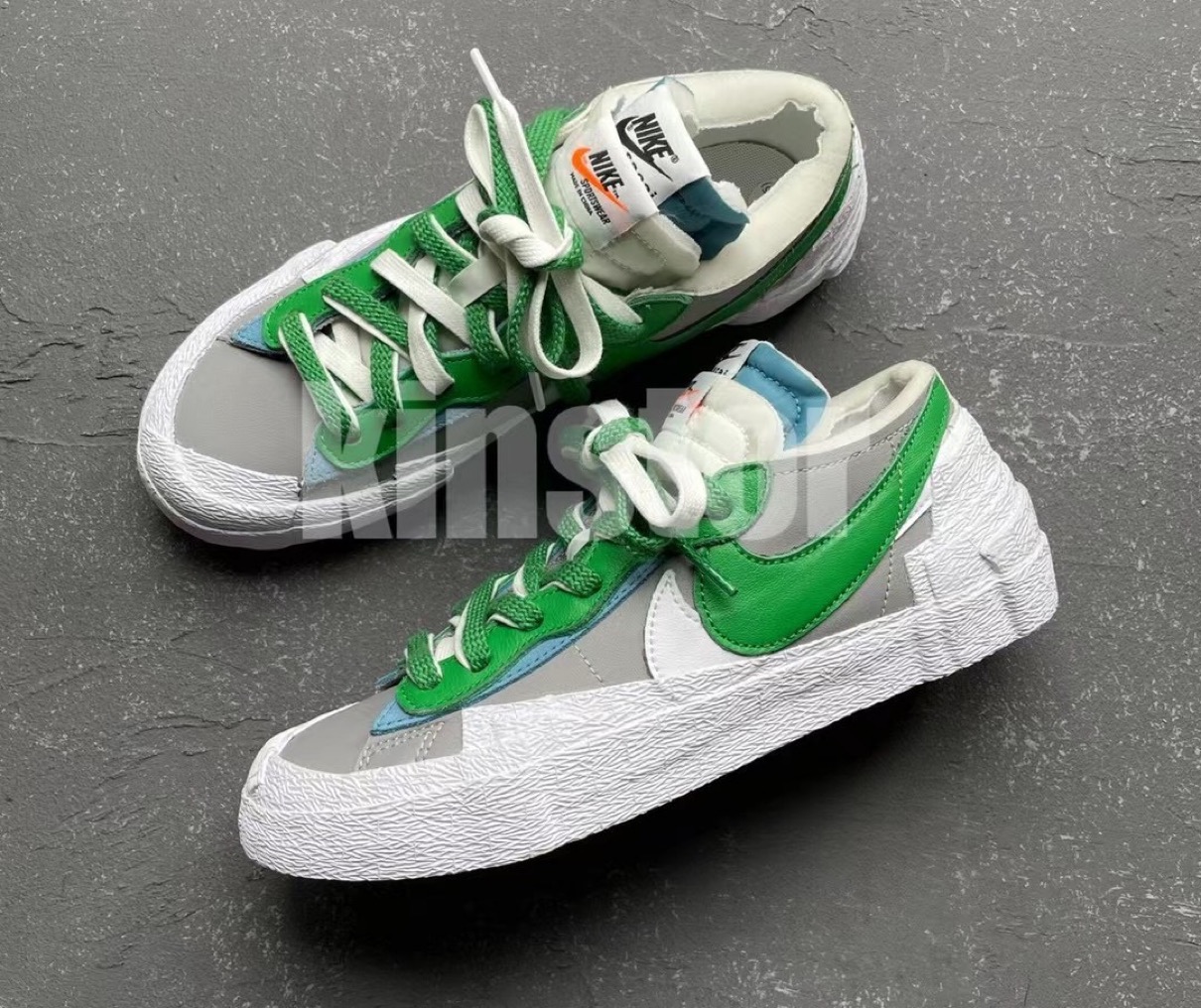 DUNK27.0cmブレーザー LOW x sacai  Classic Green