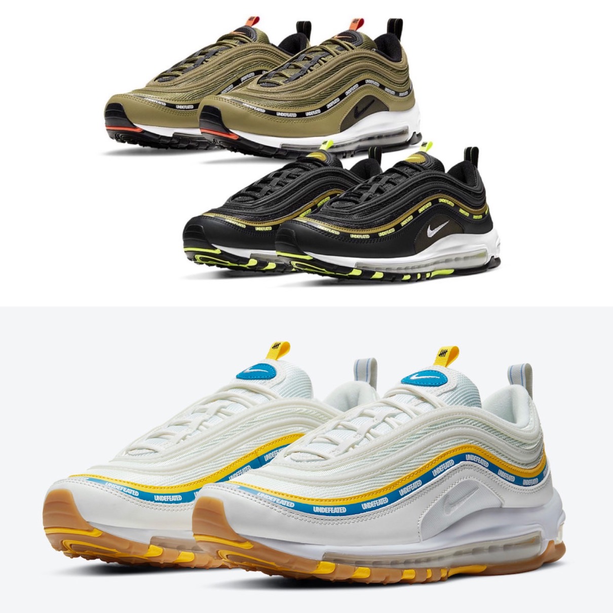 UNDEFEATED × NIKE AIR MAX 97 26.5㎝2足セット！