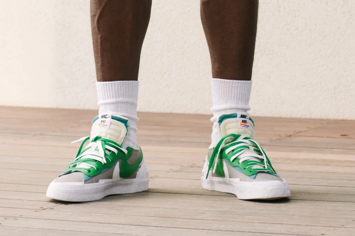 Sacai × Nike】Blazer Low “Classic Green” & “Magma Orange”が国内6月 