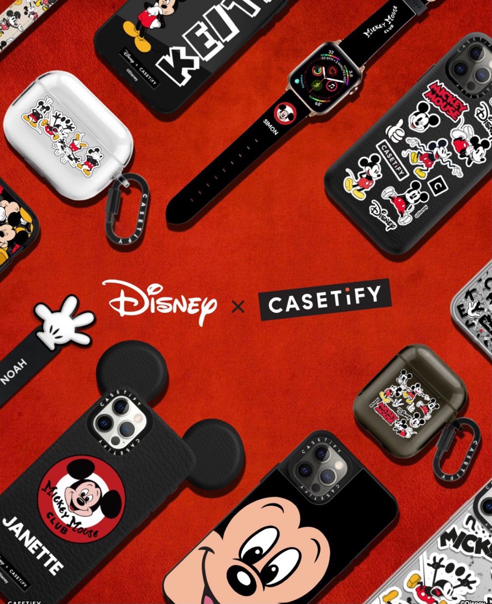 Casetify × Disney AirPods ケース ミッキー