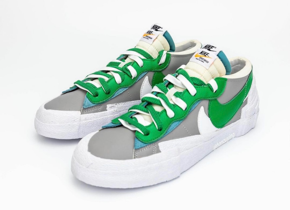 Sacai × Nike】Blazer Low “Classic Green” & “Magma Orange”が国内6月 ...