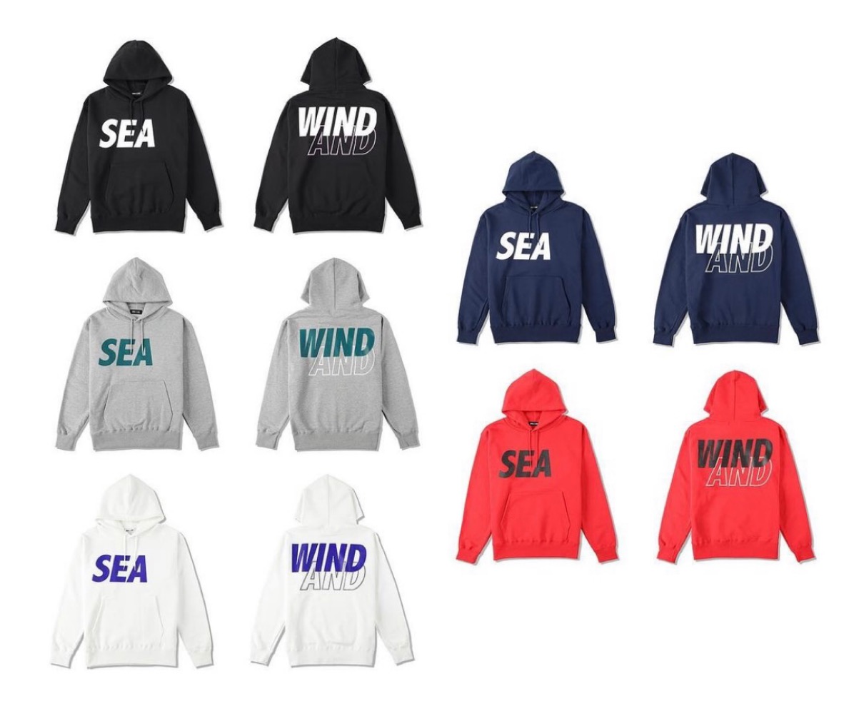 wind and sea 3pcs(DLM) / WHITE  L