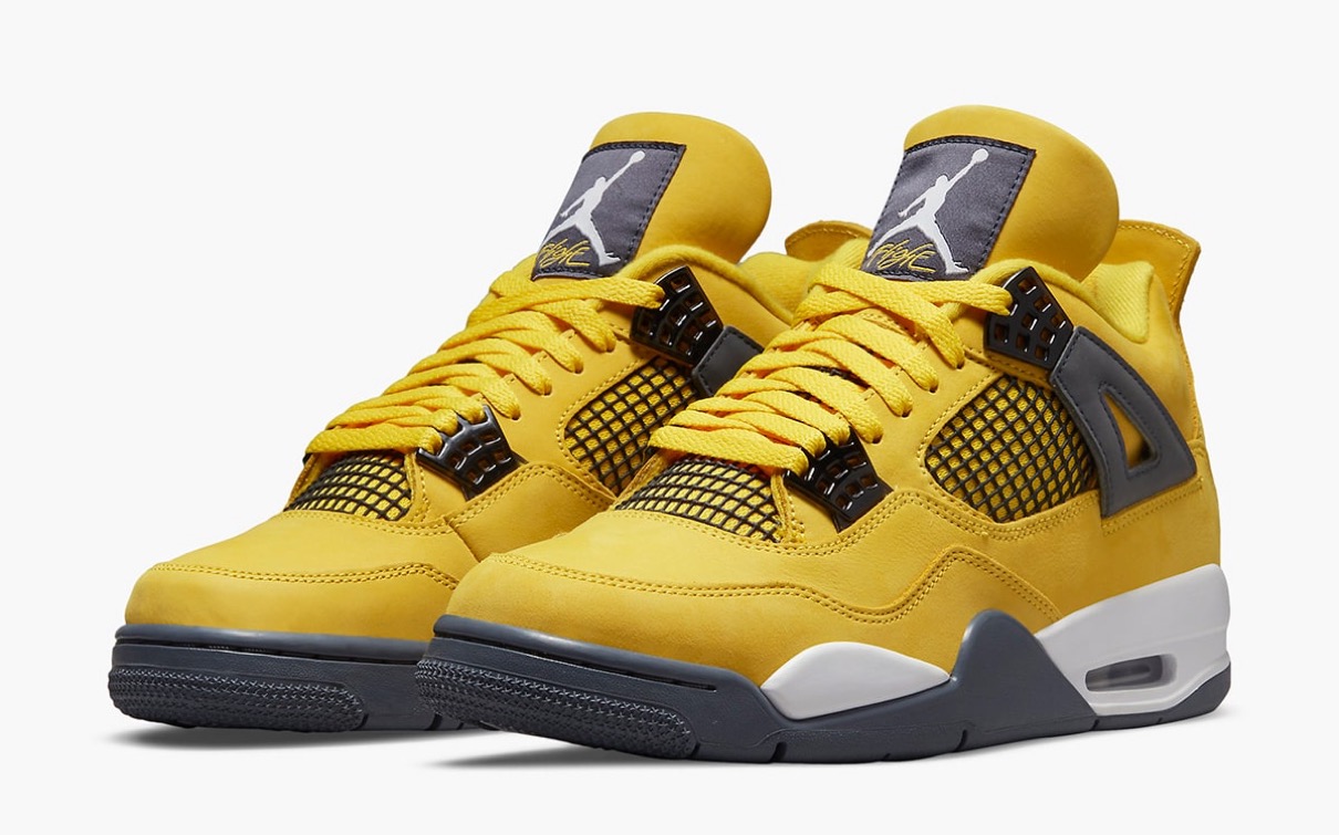 Nike】Air Jordan 4 Retro “Lightning”が国内2021年8月28日に復刻発売 ...