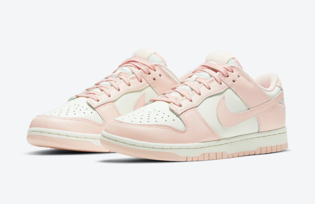 Nike】Wmns Dunk Low Retro “Sail/Orange Pearl”が国内2月12日に発売