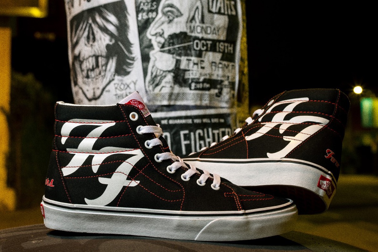 Foo Fighters × Vans】Sk8-Hi “25th Anniversary”が国内1月29日に発売