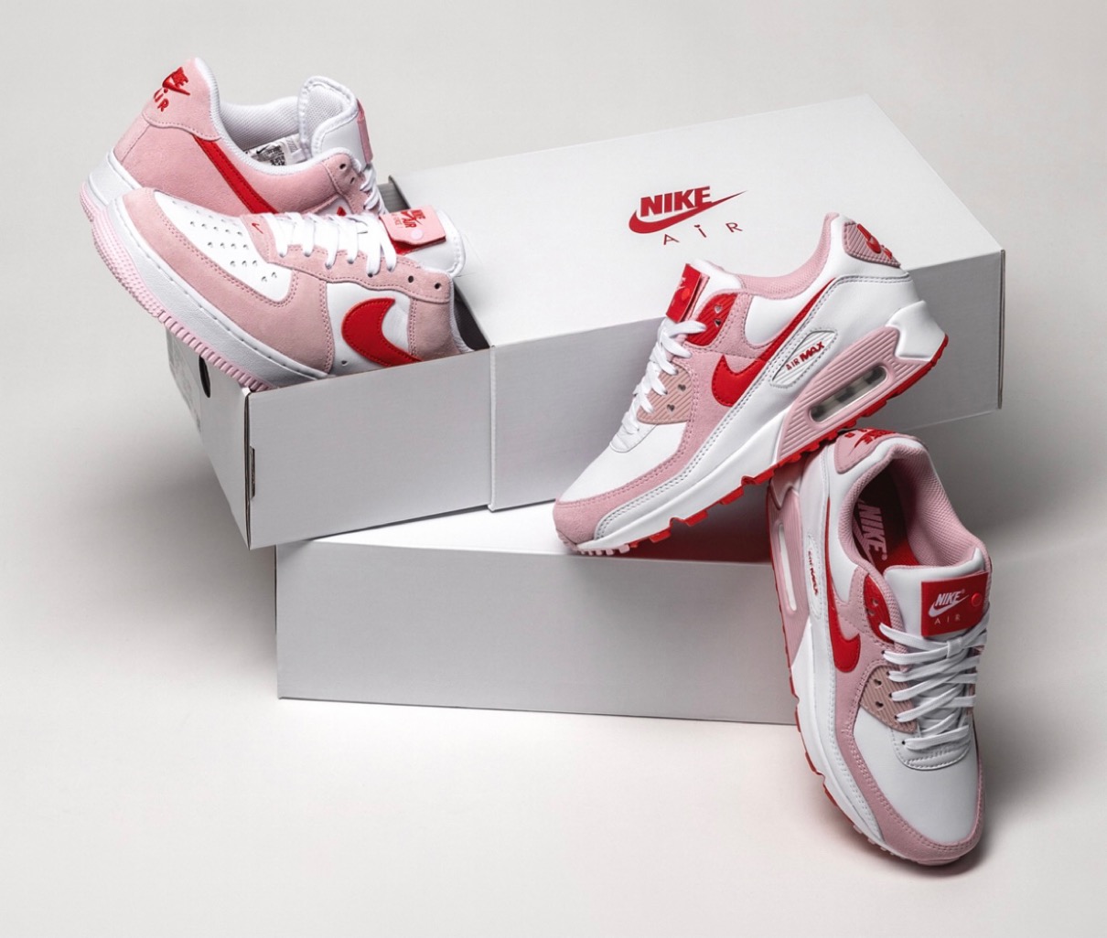 Nike】Wmns Air Max 90 QS “Valentine's Day”が国内2021年2月6日に発売 