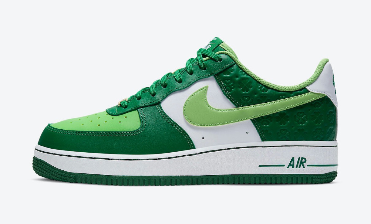 Nike】Air Force 1 & Air Max 90 “St. Patrick's Day”が2021年3月12日