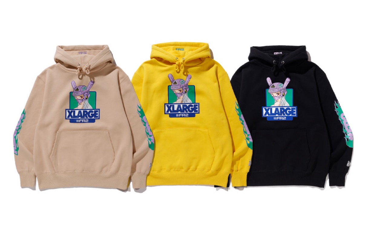 XLARGE®︎ × #FR2】第3弾コラボコレクションが2021年1月9日に発売予定 | UP TO DATE