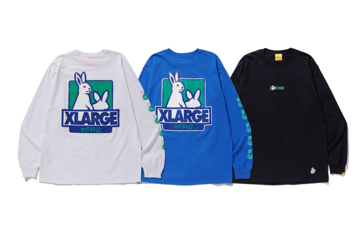 XLARGE collaboration#FR2 BoxLogo T-shirt - トップス