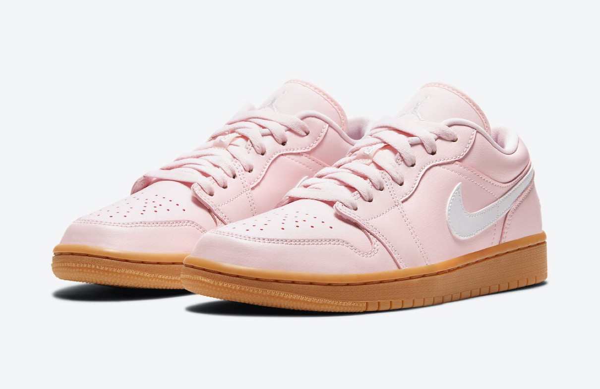 Nike】Wmns Air Jordan 1 Low “Pink Gum”が国内4月2日に発売予定 | UP