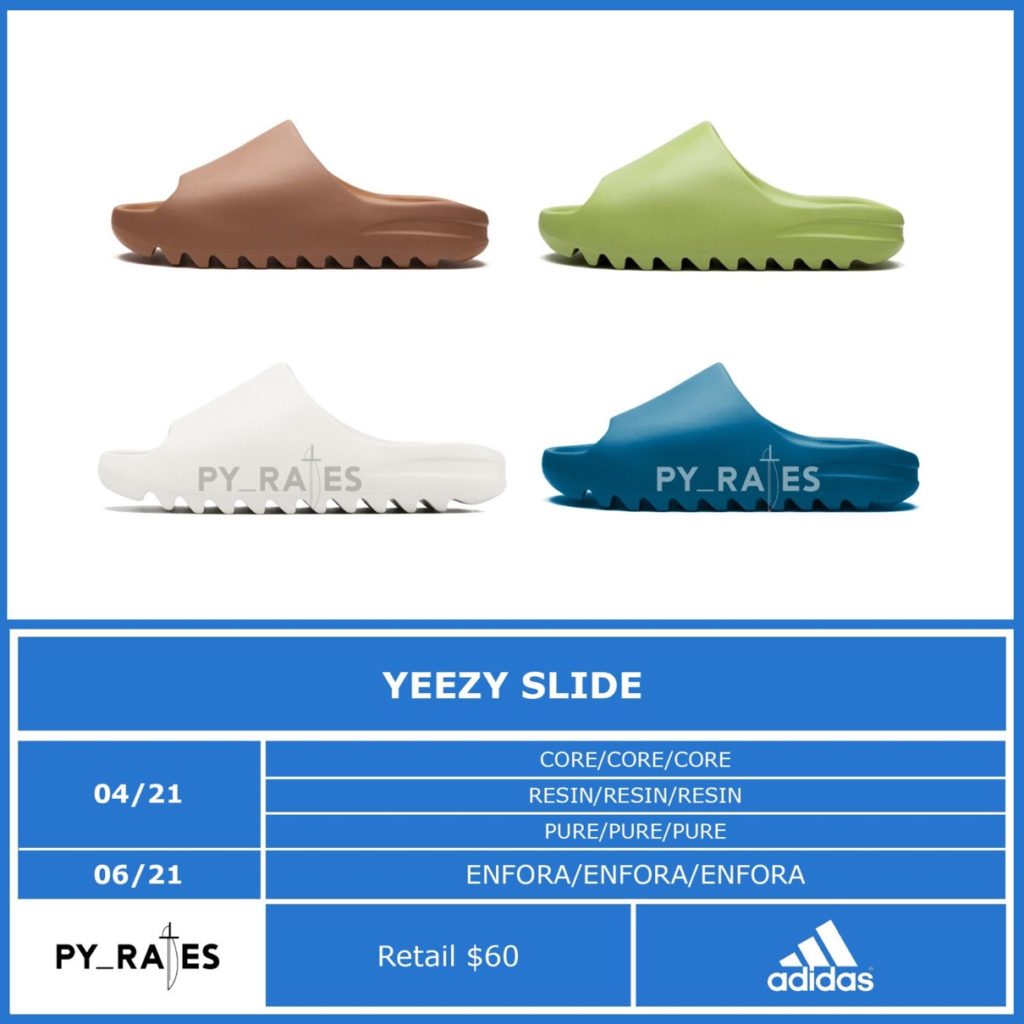 【adidas × Kanye West】YEEZY SLIDE “ENFORA” UP TO DATE