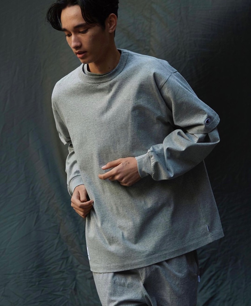 WTAPS×Champion ACADEMY CREW NECK M