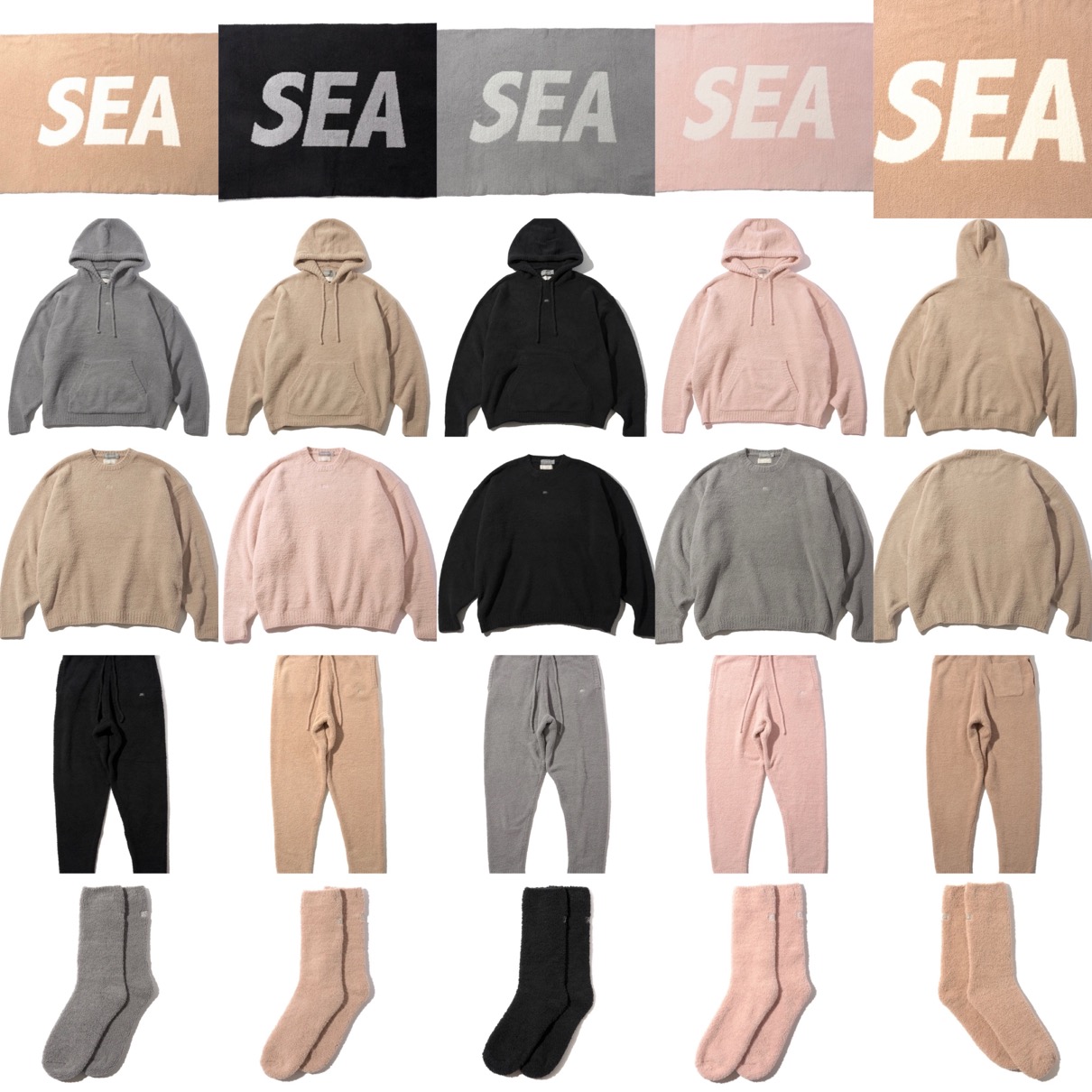 wind and sea nestwell パンツ XL 新品セットアップ-