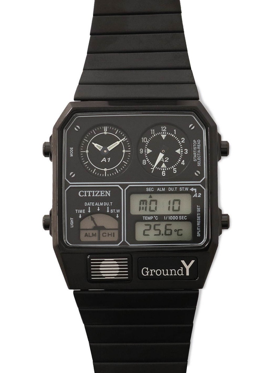Ground Y × CITIZEN】200本限定！コラボ腕時計が2月10日に発売予定 