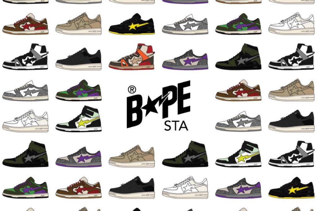 A BATHING APE®】全12足の新作〈BAPE STA™〉が2021年2月6日に発売予定 ...