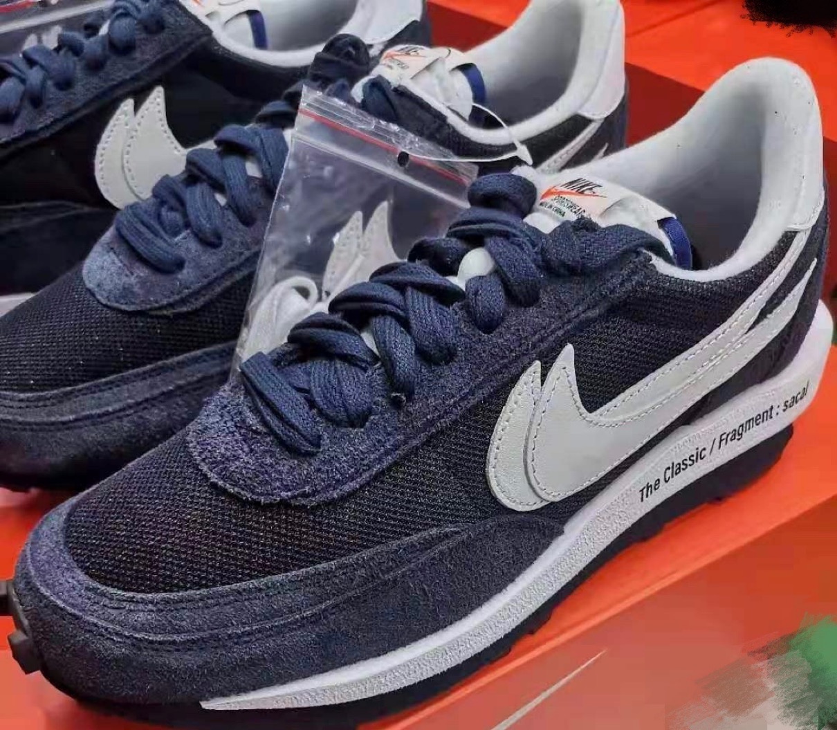 SACAI × Nike × FRAGMENT】LDWaffle “Blackened Blue” u0026 “Light Smoke  Grey”が国内8月24日に発売予定 | UP TO DATE