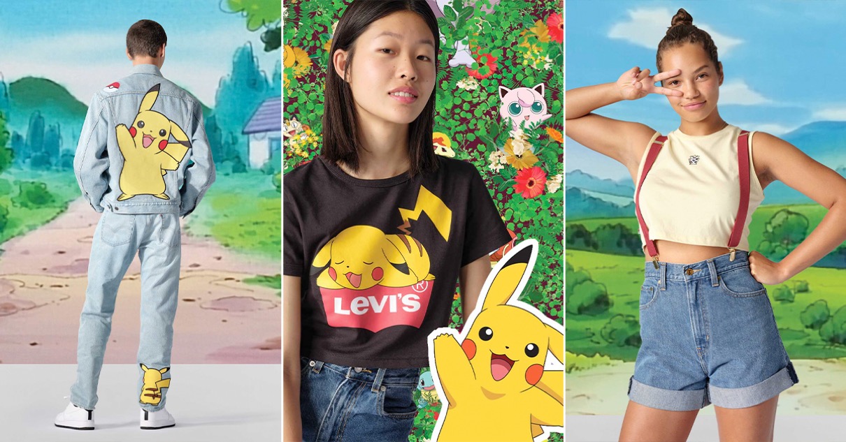 Levi's × ポケモン】コラボコレクションの先行予約が国内2021年2月9日 