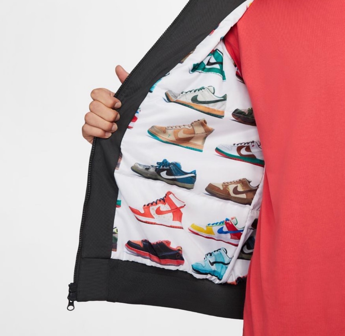 Nike SB】裏地に名作ダンクのプリントを施した ISO ジャケットが国内3 