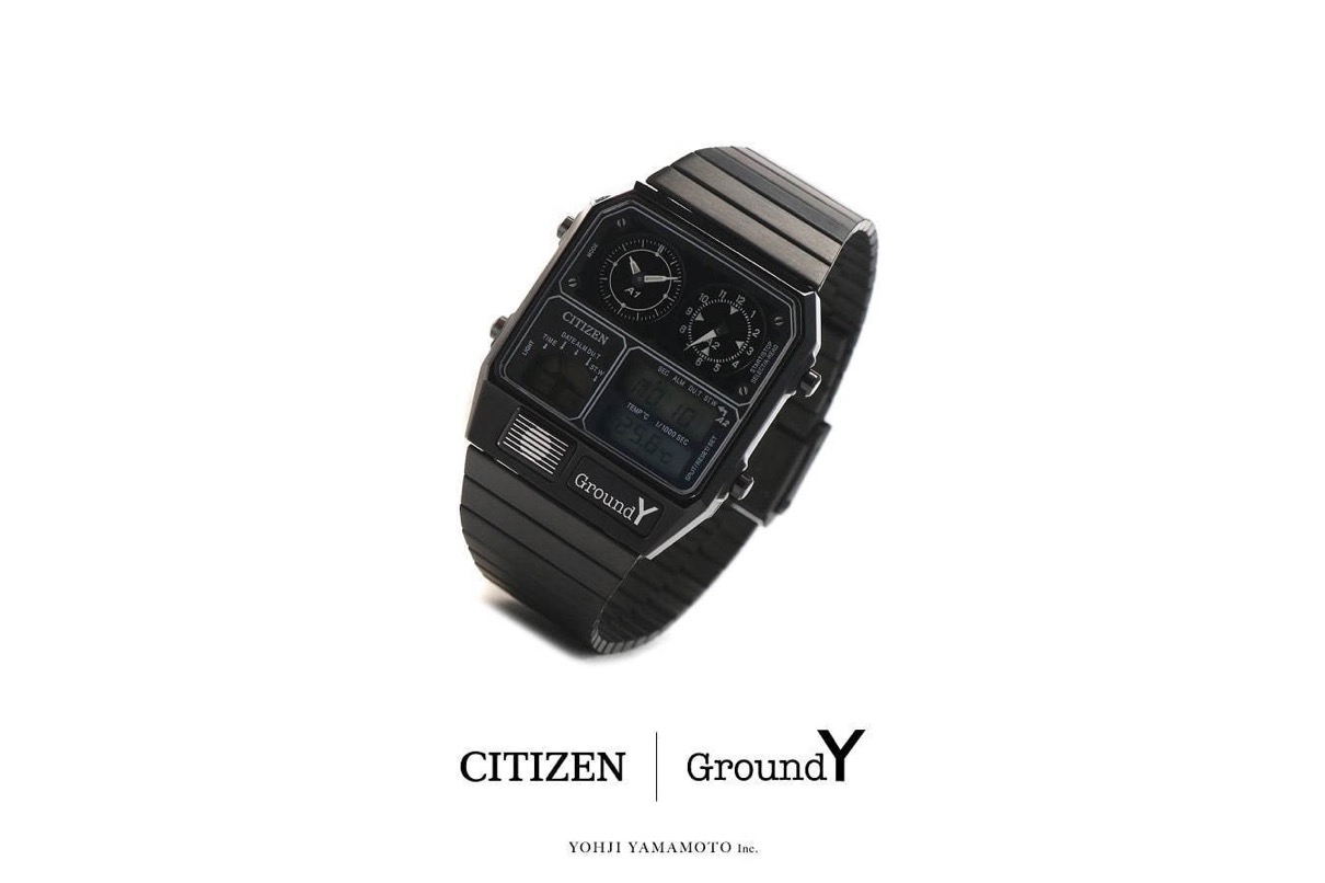 Ground Y × CITIZEN】200本限定！コラボ腕時計が2月10日に発売予定 ...