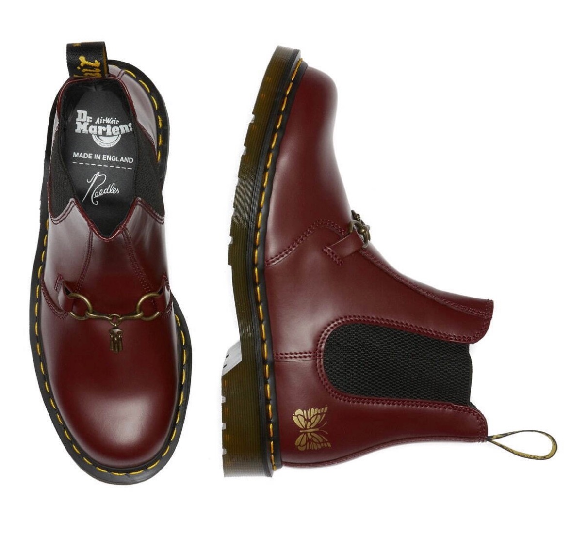 Dr.Martens × NEEDLES】〈2976 チェルシーブーツ〉が国内2月27日に発売