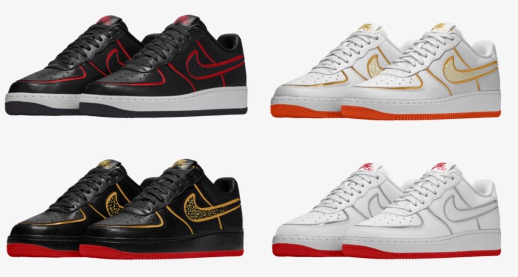 NIKE AIR FORCE 1 LOW CR7 By You/ãã¤ã­ ã¨ã¢ ãã©ã¼ã¹ 1 LOW CR7 By You â ã¹ãã¼ã«ã¼ã©ã
