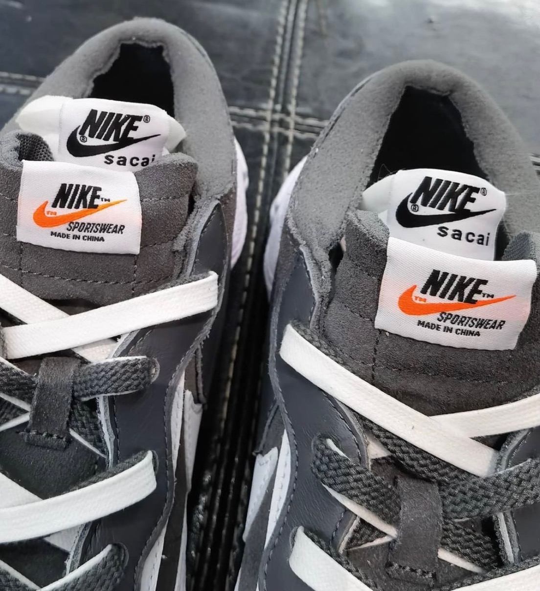 Sacai × Nike】Blazer Low “Iron Grey” & “Light British Tan”が国内7