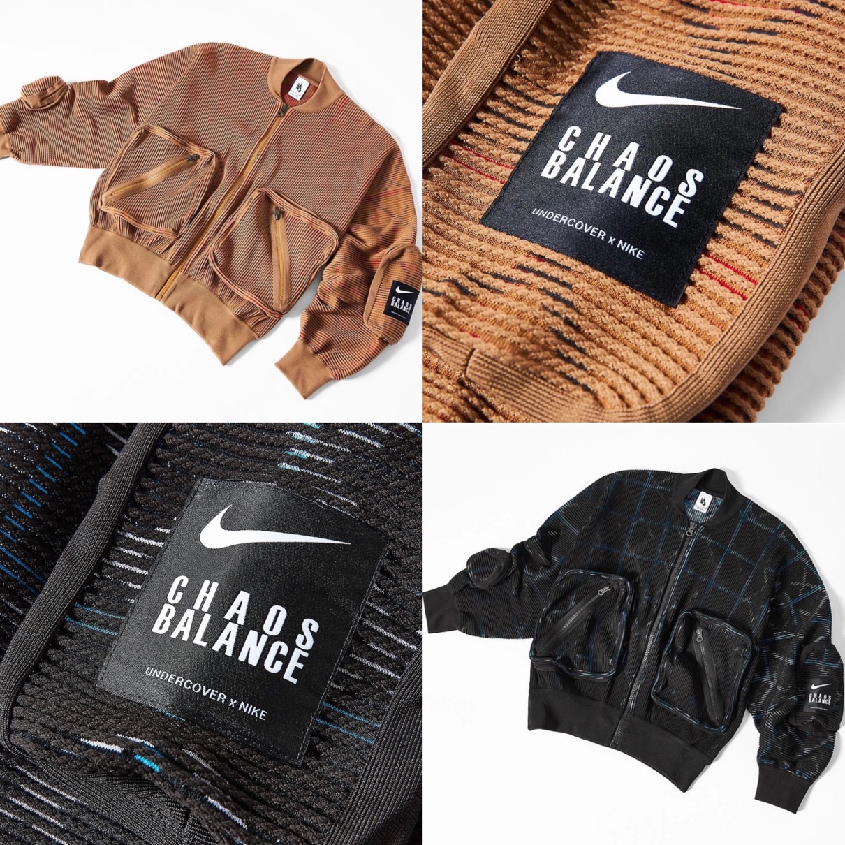 Nike × UNDERCOVER】オリジナル素材のMA-1 ボンバージャケットが国内2