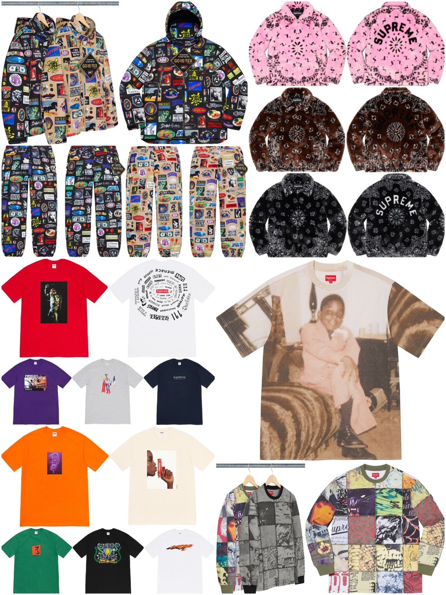 Supreme】2021SS Week1 国内2月20日に発売予定 全商品一覧 価格など