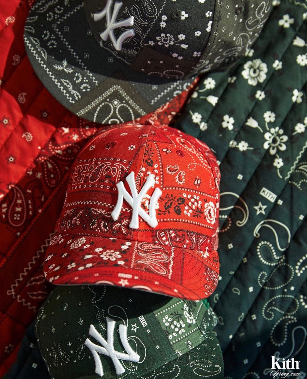 KITH × NEW ERA YANKEES BANDANA 7.3/8