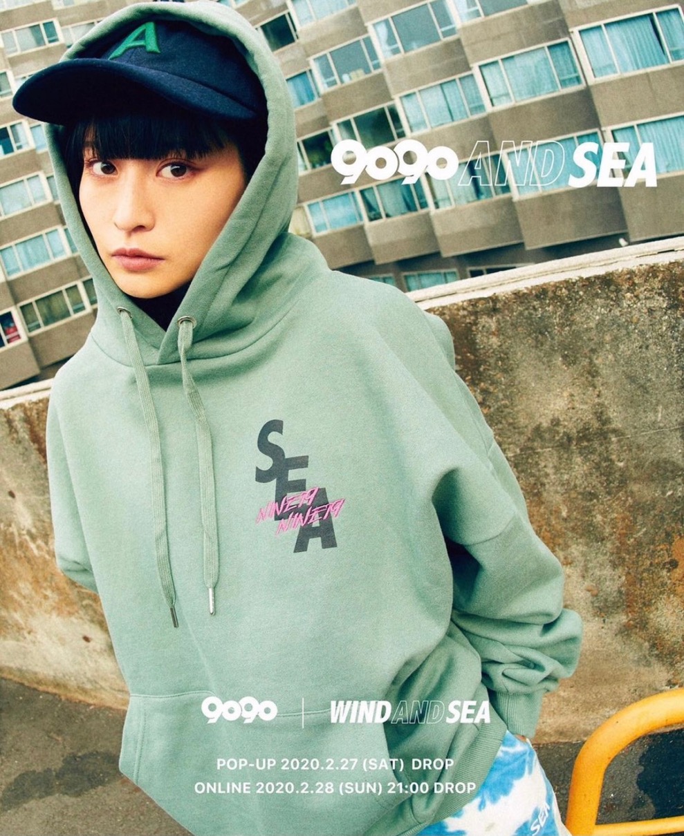 日/祝も発送 WIND AND SEA SEA(B.I.G) HOODIEパーカー 熊谷隆志