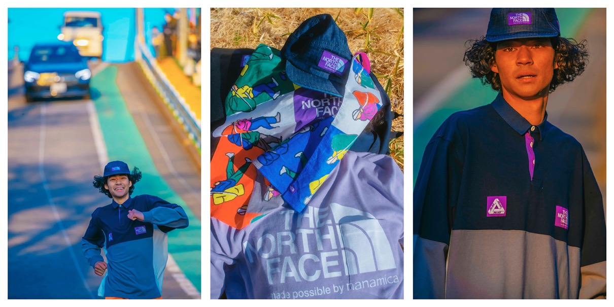 Tシャツ/カットソー(半袖/袖なし)PALACE SKATE THE NORTH FACE PURPLE LABEL