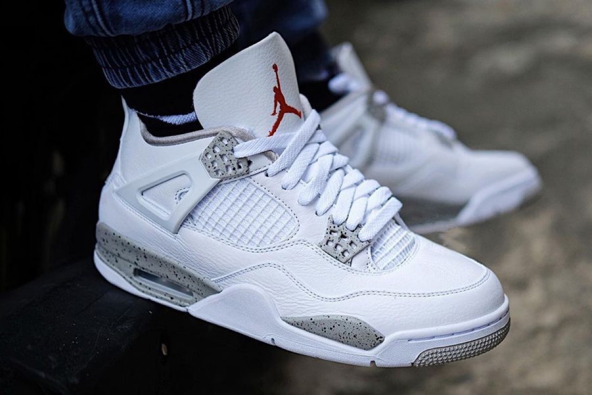 NIKE ナイキ AIR JORDAN 4 TECH WHITE エアジョーダン | www.jarussi